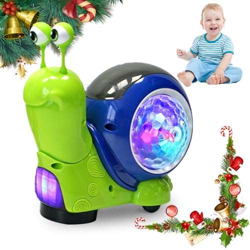 kailisi Luminous Snail Toy, 2025 Neu Baby Krabbel Spielzeug...