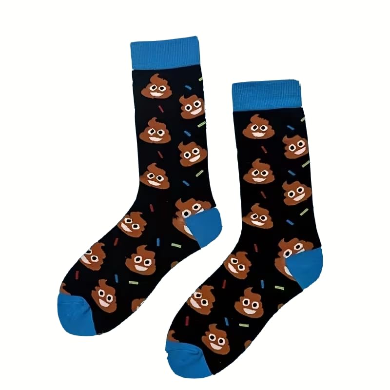 Générique Paire de chaussettes fantaisie caca (39-46)