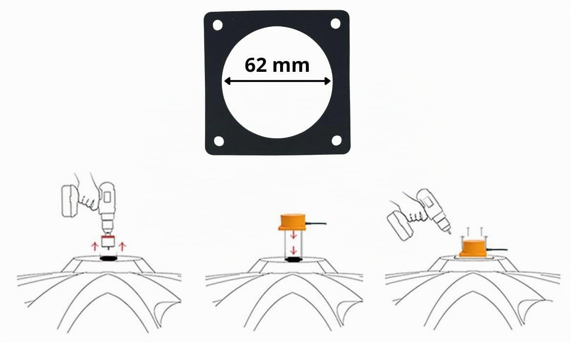 Sone Smart One WLAN Füllstandsanzeige Ultraschall Tuya IP65 | 0.1-5m, wassertank zisterne, app alarm, prozent meter, 2.4ghz