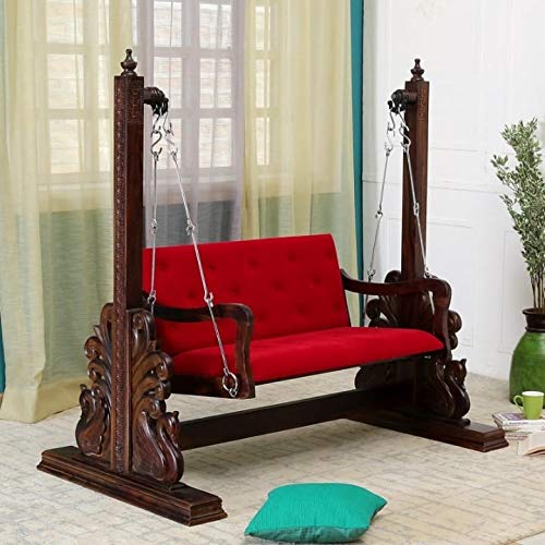 Handmade Solid Wood Swing/Oonjal/jhula Amazon.in Home & Kitchen