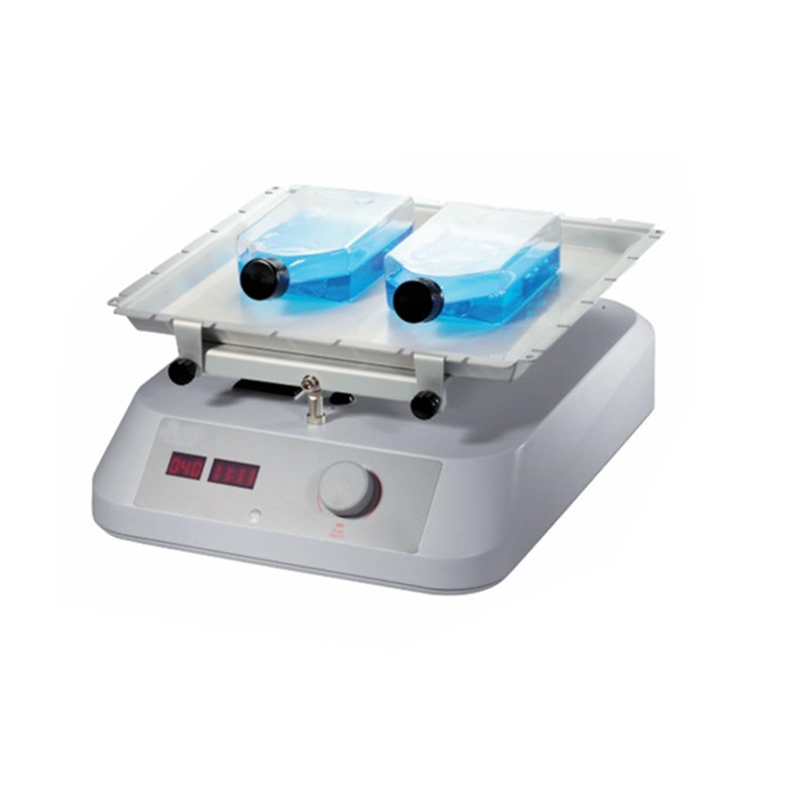 Zentrifuge Digitaler Doppel-LED-Orbitalschüttler SK-O180-S, Großer Plattformgeschwindigkeitsbereich, 40–200 U/min, Gleichstrommotor Laborgerät(50Hz)