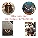 Vachetta Leather Braided Purse Handle for Neonoe Strap Metis Noe BB NM Beaubourg Hobo Bucket Bag Luxury Short Handle Strap Replacement (Vachetta, 19 Inches)