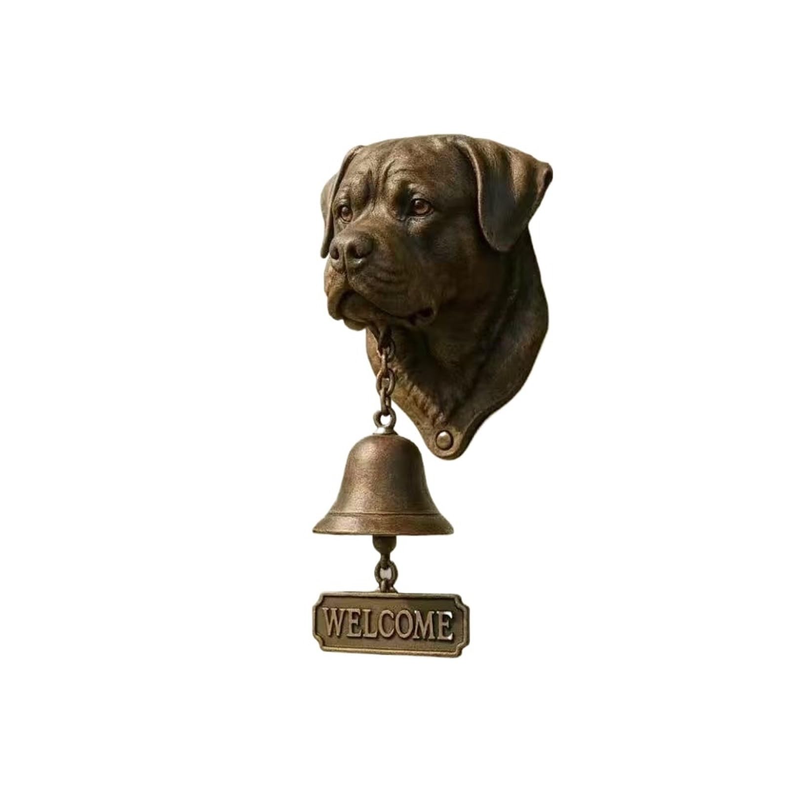 Clochette de porte et sonnette rétro pour chien décoration maison