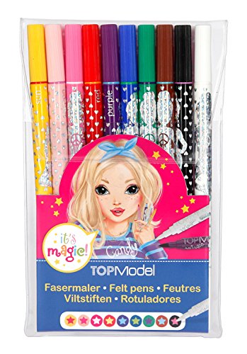 Preisvergleich Produktbild Depesche 8532 - Doppelfasermaler Magic Top Model, 10er Set