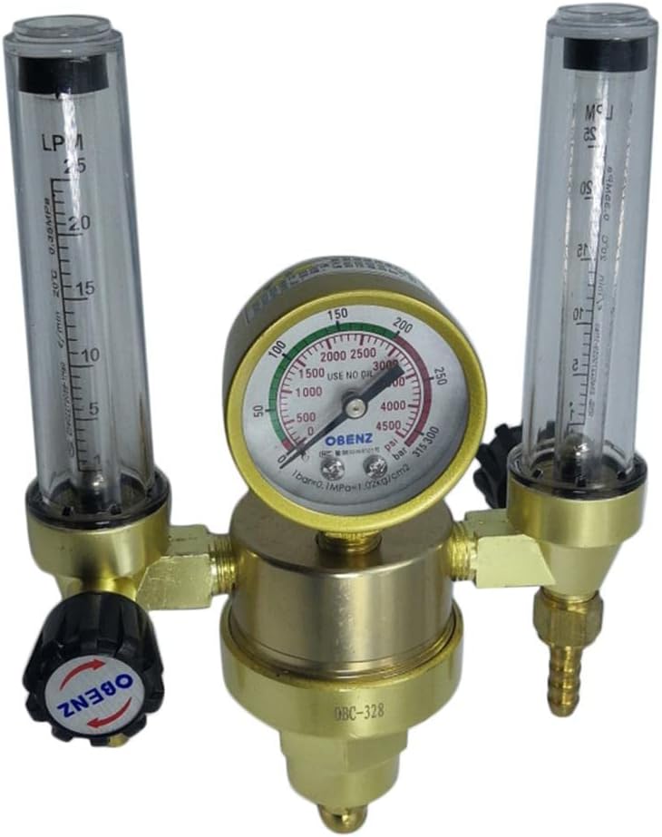 Argon Gas Bottle TIG Welding Pressure Regulator