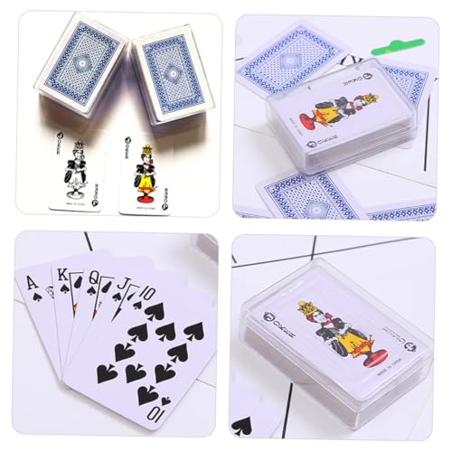 GALPADA 6 Sätze Mini Poker Karten Spielkarten Reise Kartenspiel Party Mitgebsel Lernspielzeug Gehirntraining – Bild 4