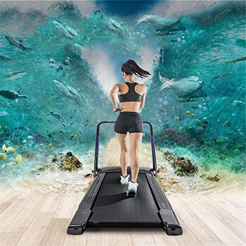 Image of Treadmills, Fitness Multifunctional Foldable Home Treadmill Folding Treadmill Fitness Machine Gym Home Electric Motorized Power Walking Treadmill for Home and Office