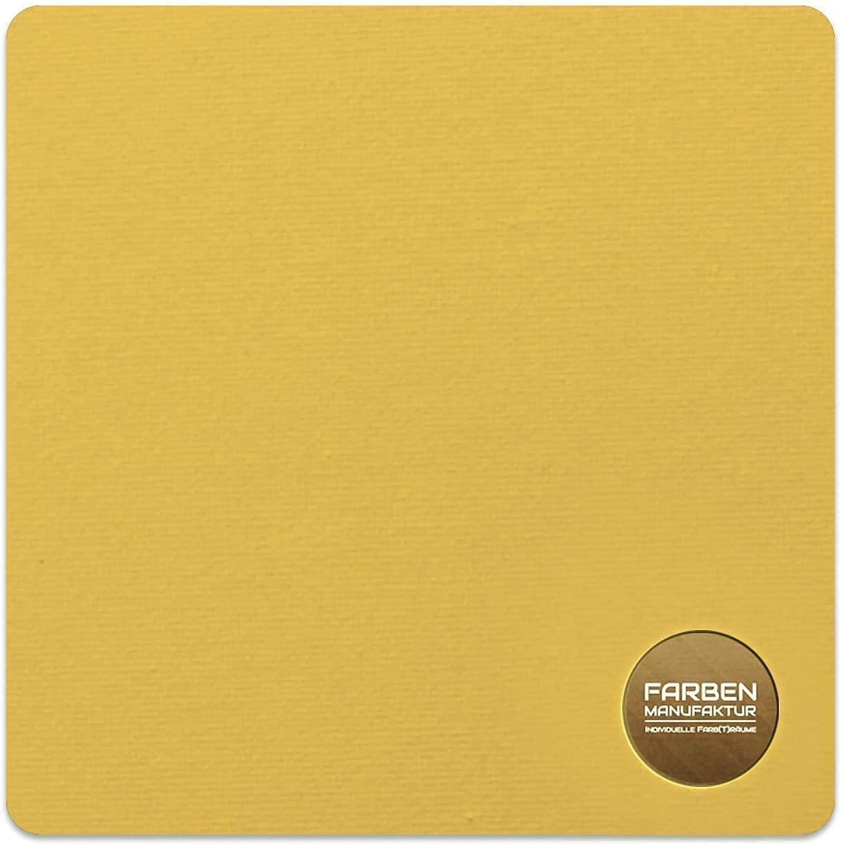 Peinture à paillettes en latex - Peinture à émulsion pour mur intérieur - Peinture murale à paillettes - 20 l - Jaune melon - Paillettes holo