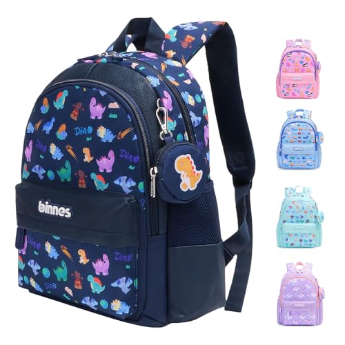 SUN EIGHT Kleinkind-Rucksack für Jungen und Mädchen leichter Kinderrucksack für Vorschule, Kindergarten und Reisen, langlebige kleine Schultasche für Kinder von 3–6 Jahren (Navy Blue)