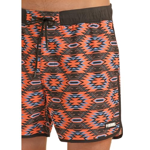 Rock & Roll Denim Men's Aztec Volley Swim Short3