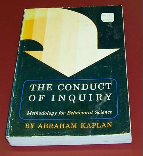 The Conduct of Inquiry; Methodology for Behavio... B000SAQ3QM Book Cover
