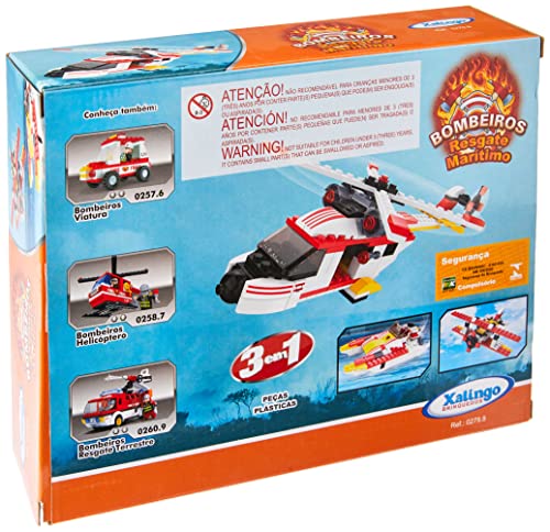 BL BOMBEIROS - RESGATE MARÍTIMO 164 PÇS