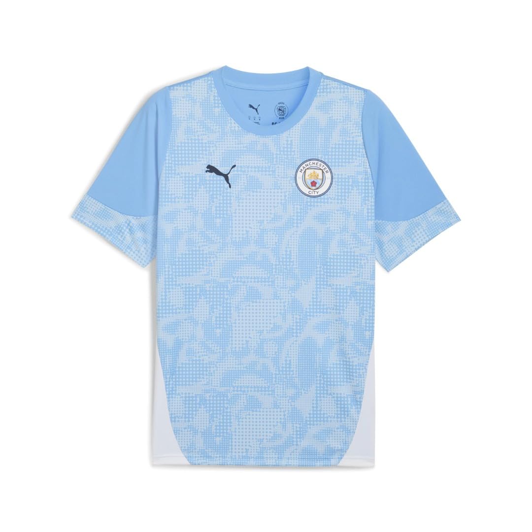 '25-'26 Man City Training Jersey (Light Blue) Polyester Manchester City Made By: Puma Men's Light Blue 3XL