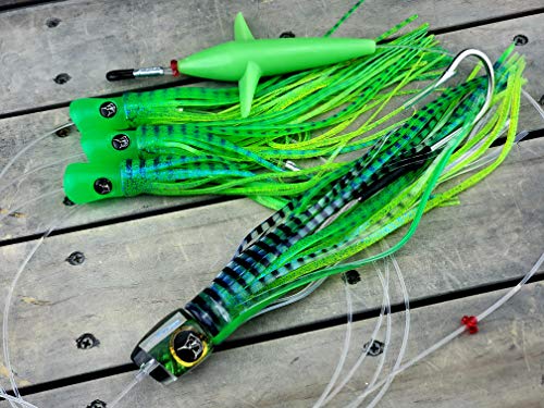Lobo Lures #200 Mahi-Mahi Slayer Pelagic Magic Daisy Chain Marlin & Tuna Trolling Lure Urethane Usa Made #TOP2