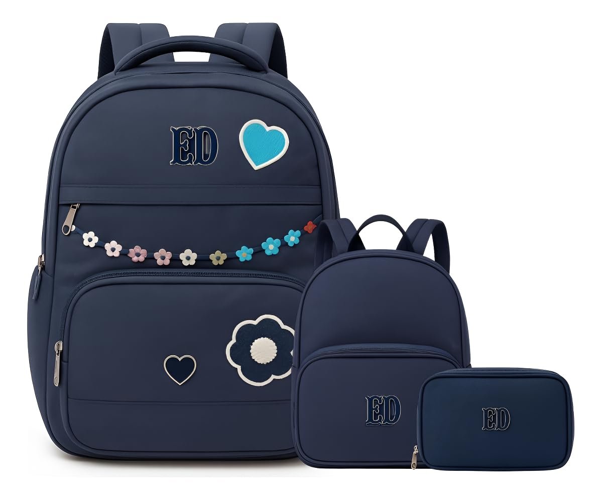 Kit Mochila De Costas, Mochilinha Lancheira e Estojo Juvenil Feminino Escolar 3 Peças em promoção! Veja a oferta e mais achadinhos de Mochilas escolares 5 Hoje é o melhor dia para comprar Kit Mochila De Costas, Mochilinha Lancheira e Estojo Juvenil Feminino Escolar 3 Peças com aquele preço maroto! Promoção! Aproveite a oferta! 5