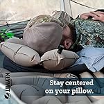 Klymit Pillow X Travel Pillow, Lightweight Inflatable Hybrid Airplane, Backpacking, Hammock, and Camping Pillow - Image 5