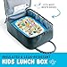 Fit & Fresh Connor Kids Lunch Tote, Versatile Thermal Insulated Lunch Box for School and Camp, Adult Lunch Bag with Front Zip Pocket, Gray
