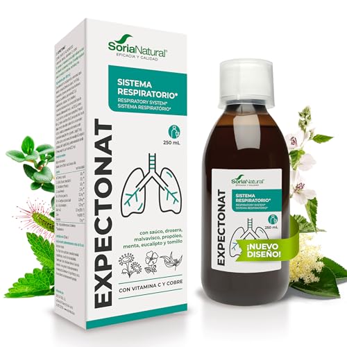 Soria Natural Expectonat Jarabe para la Tos adultos - Ayuda a expulsar la Mucosidad, Alivia la Tos,...