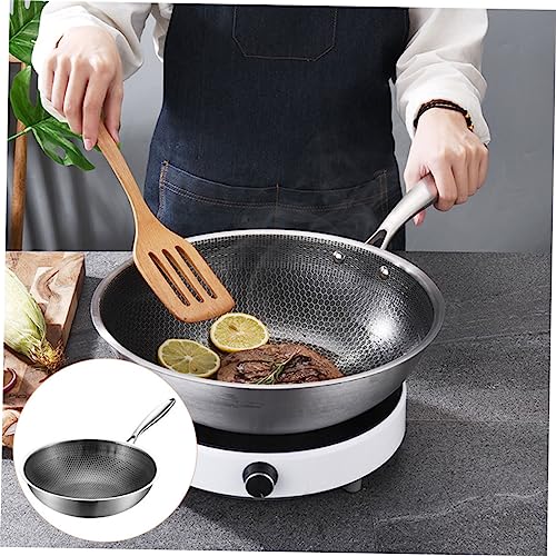 Wok de acero inoxidable con recubrimiento antiadherente miniatura 7
