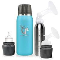 Vista 1 de CERES CHILL - Contenedor de almacenamiento reutilizable para leche materna Enfriador - Mantiene la leche a temperaturas seguras durante más de 20