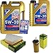 Produktbild QR-PARTS 69333046 Filter Set Inspektionspaket 6 Liter Liqui Moly Motoröl Longlife III 5W-30 MANN-FILTER Liqui Moly Motoröl Longlife III 5W-30 Luftfilter Ölfilter