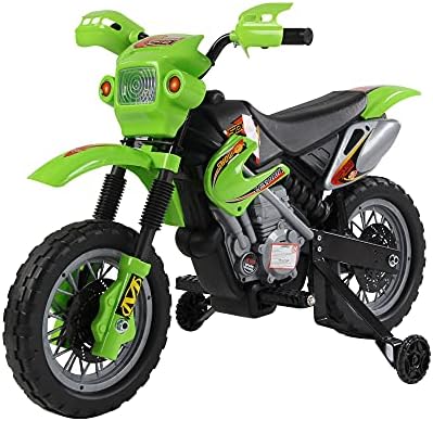 HOMCOM 6V Kids Child Electric Motorbike Ride on Motorcycle Scoote...
