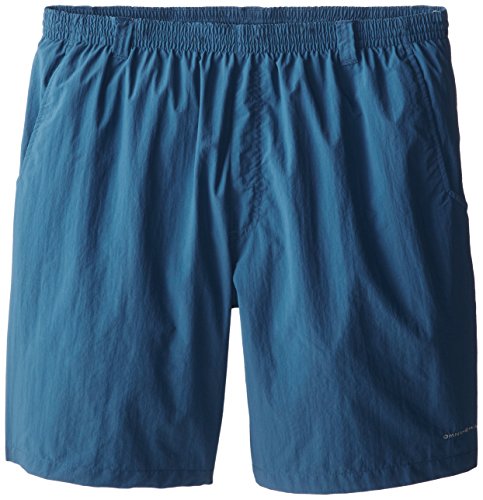 Image of Columbia Sportswear Men's Backcast III Water Shorts, Blue Heron, X-Large /8