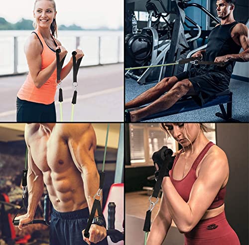 Whatafit Resistance Bands Set, Exercise Bands With Door Anchor, Handles, Carry Bag, Legs Ankle Straps For Resistance Training, Physical Therapy, Home Workouts (Green) #TOP4