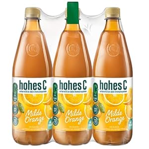 hohes C Milde Orange 100% Saft, 6 x 1l