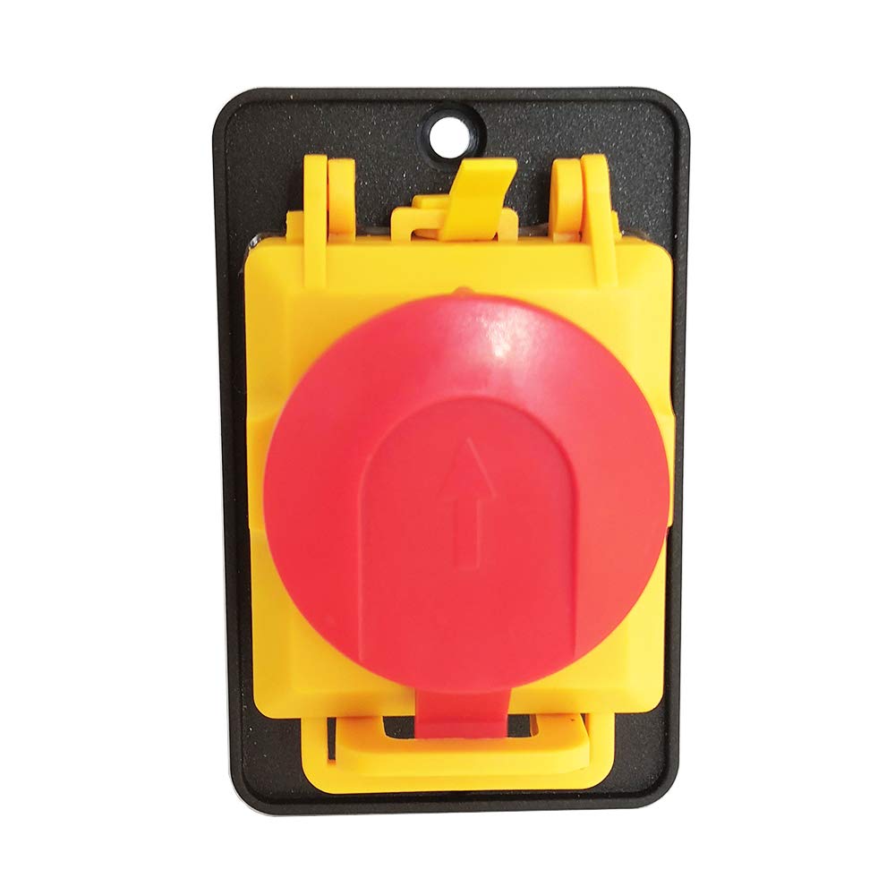 Push Button Switch KJD22 6-Pin Waterproof Pushbutton Switch – 220V ...