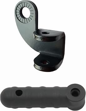 Flex Connector and Bike Trailer Hitch for Burley Bike Trailers Round/Square Tow Arm Hitch and Square Connector