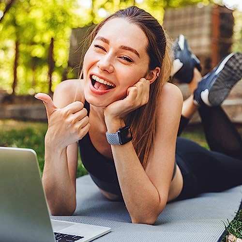 Image of Qimela Sport Loop Compatible with Apple Watch Band 38mm 40mm 41mm 42mm 44mm 45mm 46mm 49mm for Women Men,Magnetic Strap Stretchy Braided Wristband for iWatch Series 11 10 9 8 7 6 5 4 SE Ultra 3 2 1