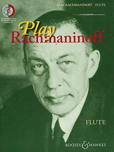 PLAY RACHMANINOFF FLUTE TRAVERSIERE +CD