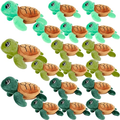 Flahard 18 Pcs 6 Inch Turtle Plush