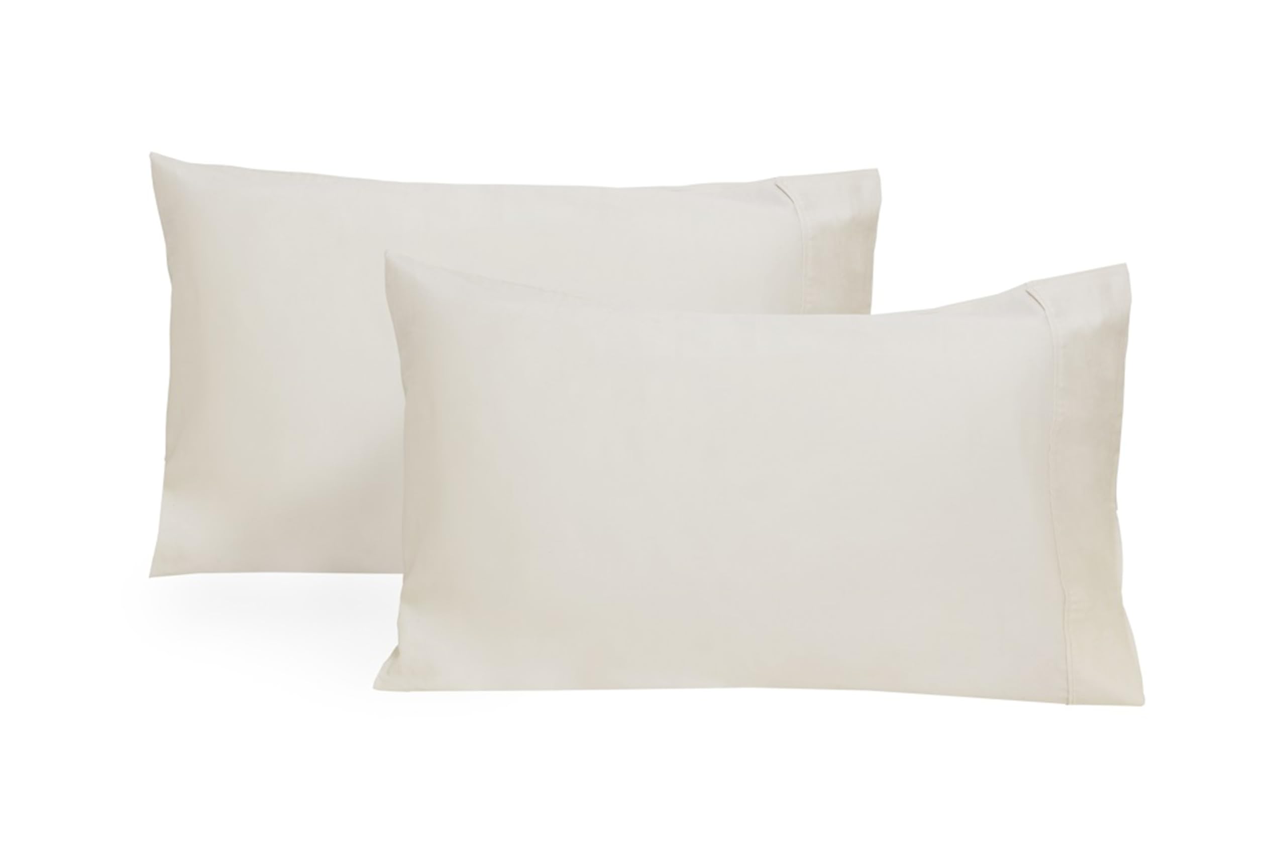 Organic Cotton Mart Ivory King Pillowcases