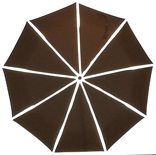 World’s Smartest Reflective Compact Travel Umbrella with patented ReflectSafe® design