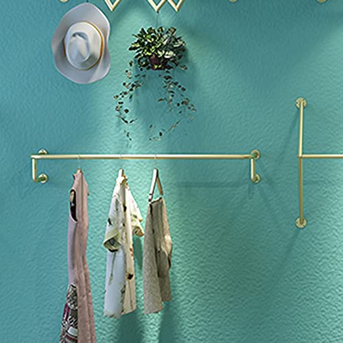 Rail de vêtements suspendu mural pour remédier au manque de place en dressing - 5
