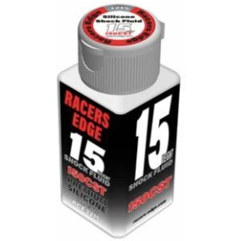 Racers Edge 15 Weight 150cst 70ml 2.36oz Pure Silicone Shock Oil RCE3215