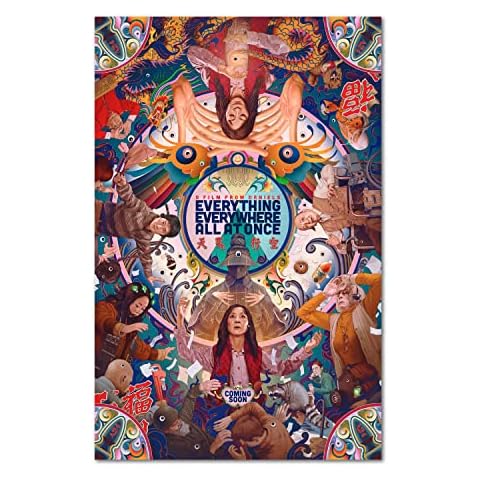 Everything Everywhere All At Once Movie Poster | Official Art | High Quality Prints - Unframed Version (16x24) Cover