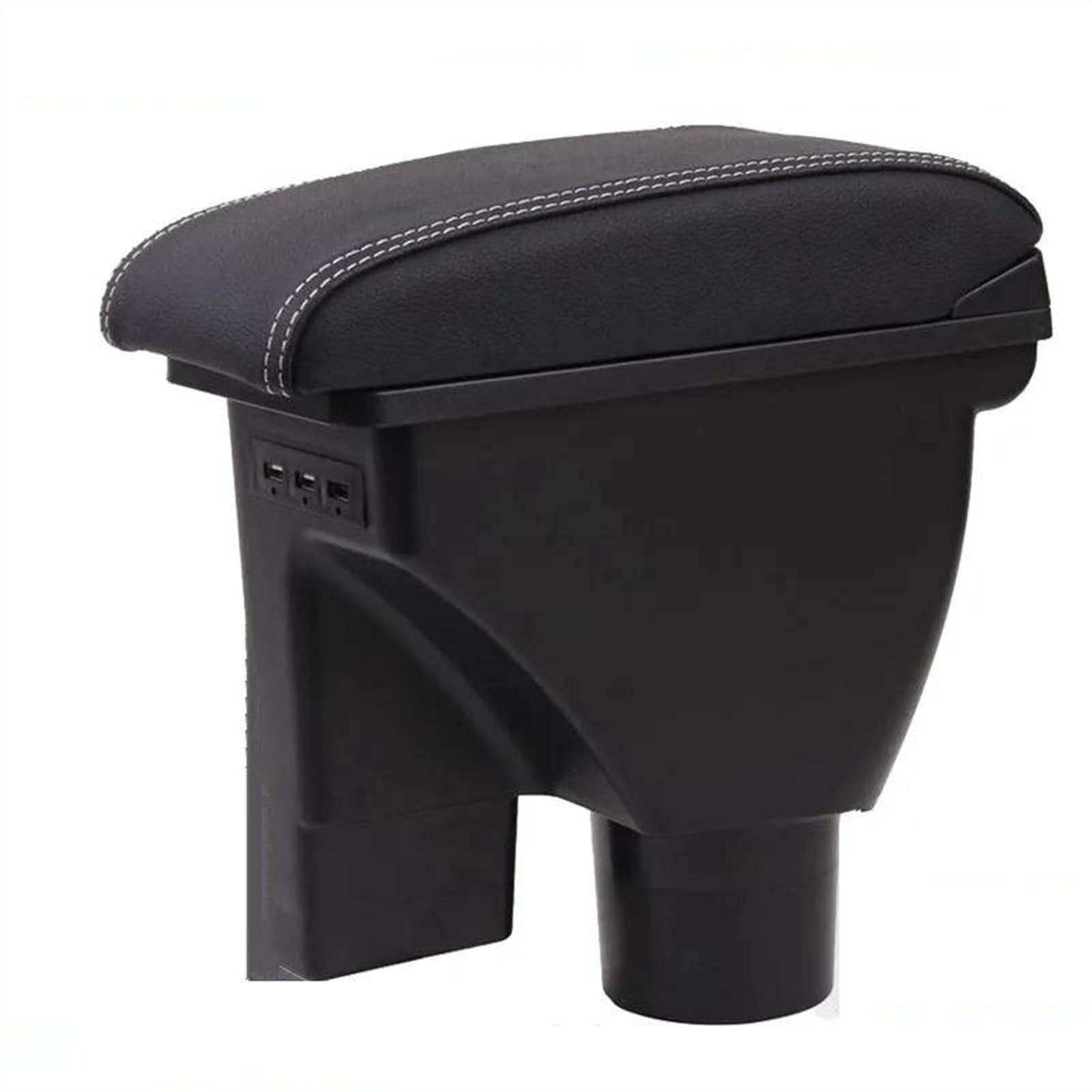 NOHEEU Car Armrest Box Retrofit Parts Dedicated Center Storage Accessories For Getz(B3genuine leather)