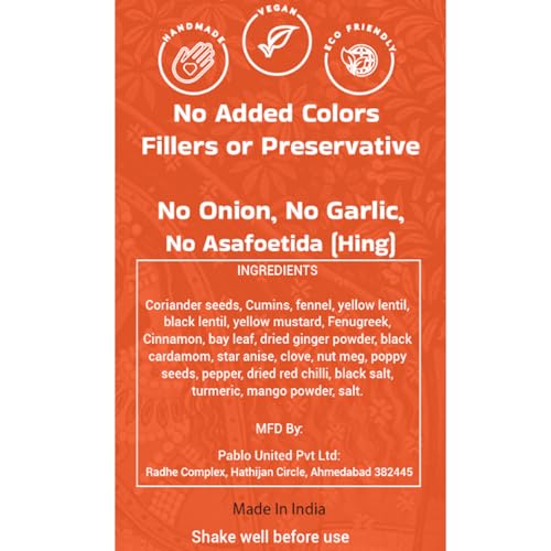 Image of Ashwat Jain Kitchen King - No Onion No Garlic - Multipurpose Vegetable Masala (90 gm)
