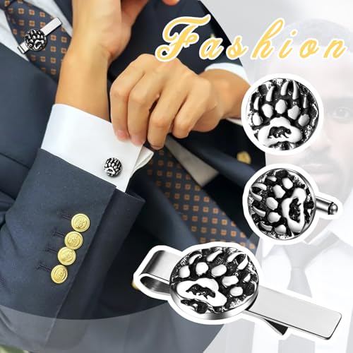 Mancuernillas Vikingas OIDEA para Hombre en Acero Inoxidable miniatura 7