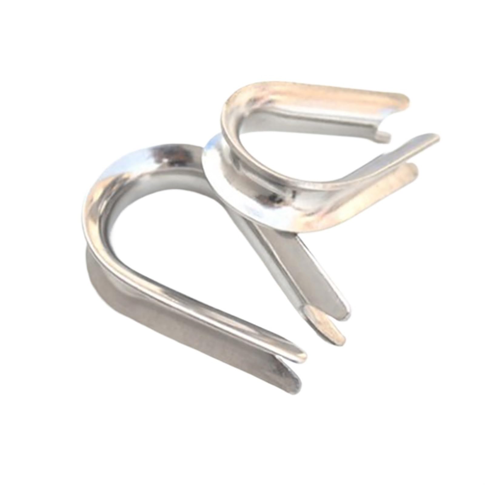 Manchons de câbles Serre-câble, Serre-Fils, 10 pièces M2-M32 cosses Anneau de Serrage 304 en Acier Inoxydable Triangulaire Poulet Coeur Anneau câble Manchon de Protection Accessoires
