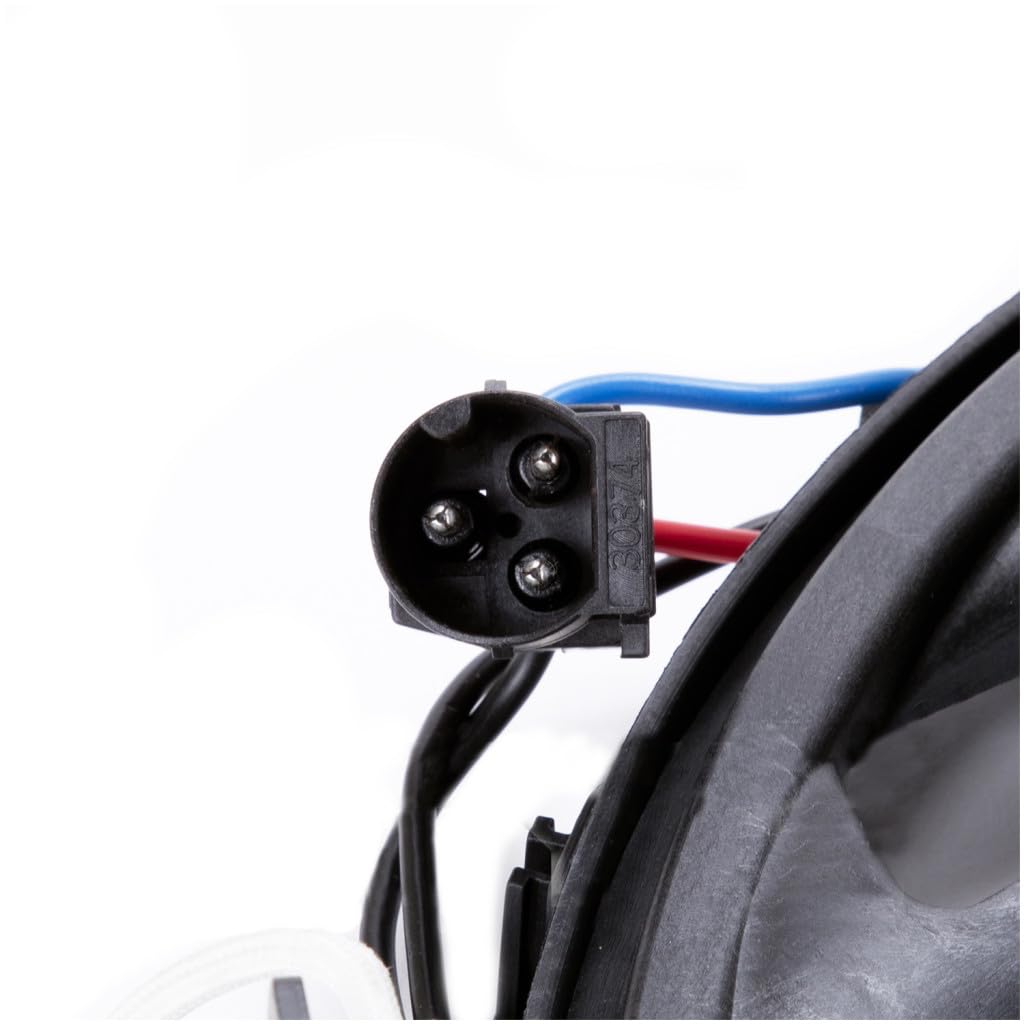 for BMW 850CSi 1994 1995 Air Conditioning Condenser Fan | Single Fan | Connector Terminal Quantity - 3 | Replacement for BM3113105 | 64541392913