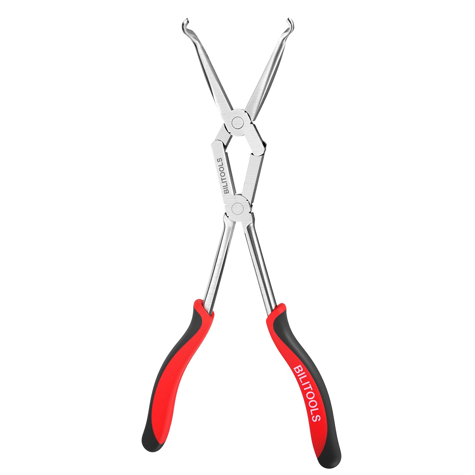 BILITOOLS Pinza a becchi per candele, 330 mm, con punta ad anello da 8 mm