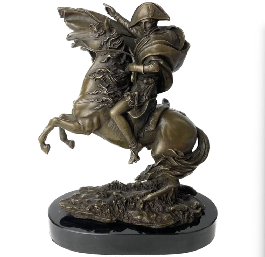 Aottsd Bronze Ballet Dancer Sculpture Marble Base Home Art Lover Decor Gift