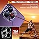 UM UNIQUEME für iPhone 14 Pro/iPhone 14 Pro Max Kameraschutz - Kamera Schutz für iPhone 14 Pro/iPhone 14 Pro Max,Kratzfest,Ultra HD Klar,Nicht Leicht Abzufallen,2 Stück