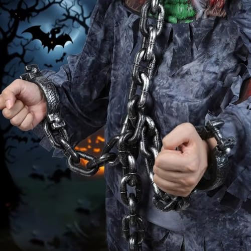 Chaînes de poignet en plastique légères pour costume d'Halloween