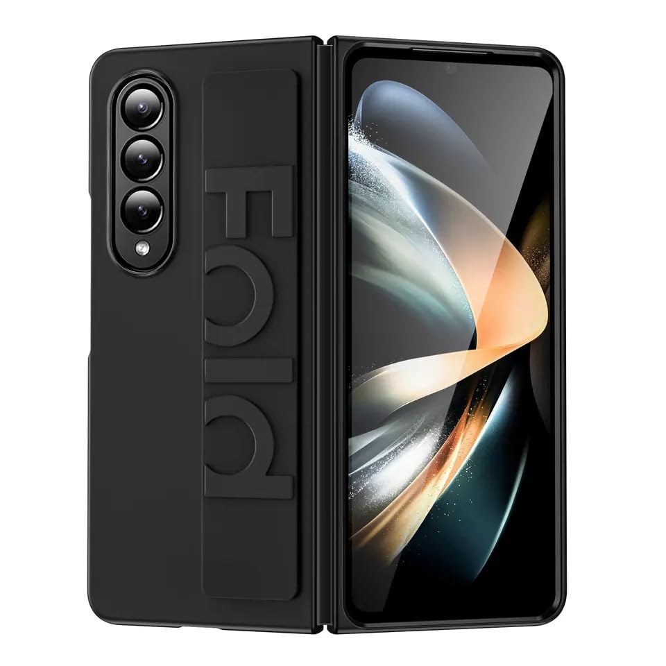 Valente Hard Polycarbonate TPU Case Cover with Wrist Strap for Galaxy Z Fold 5 (Black) (B0CQXQ3G88) Amazon Price History, Amazon Price Tracker