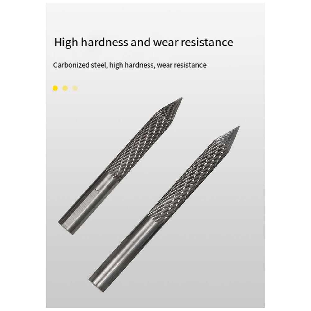 Ginobili 2Pack Tire Bit Multi Sizes Tire Repair Carbide Burr Drill Bit Tire Patches Plug Cutters Wire Cutter Reamer Drill 6mm 8mm Easy Install - Image 4